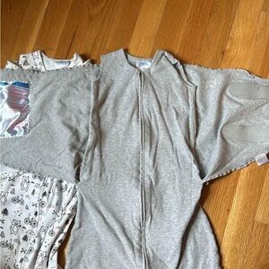 TWO HALO Sleepsack swaddles